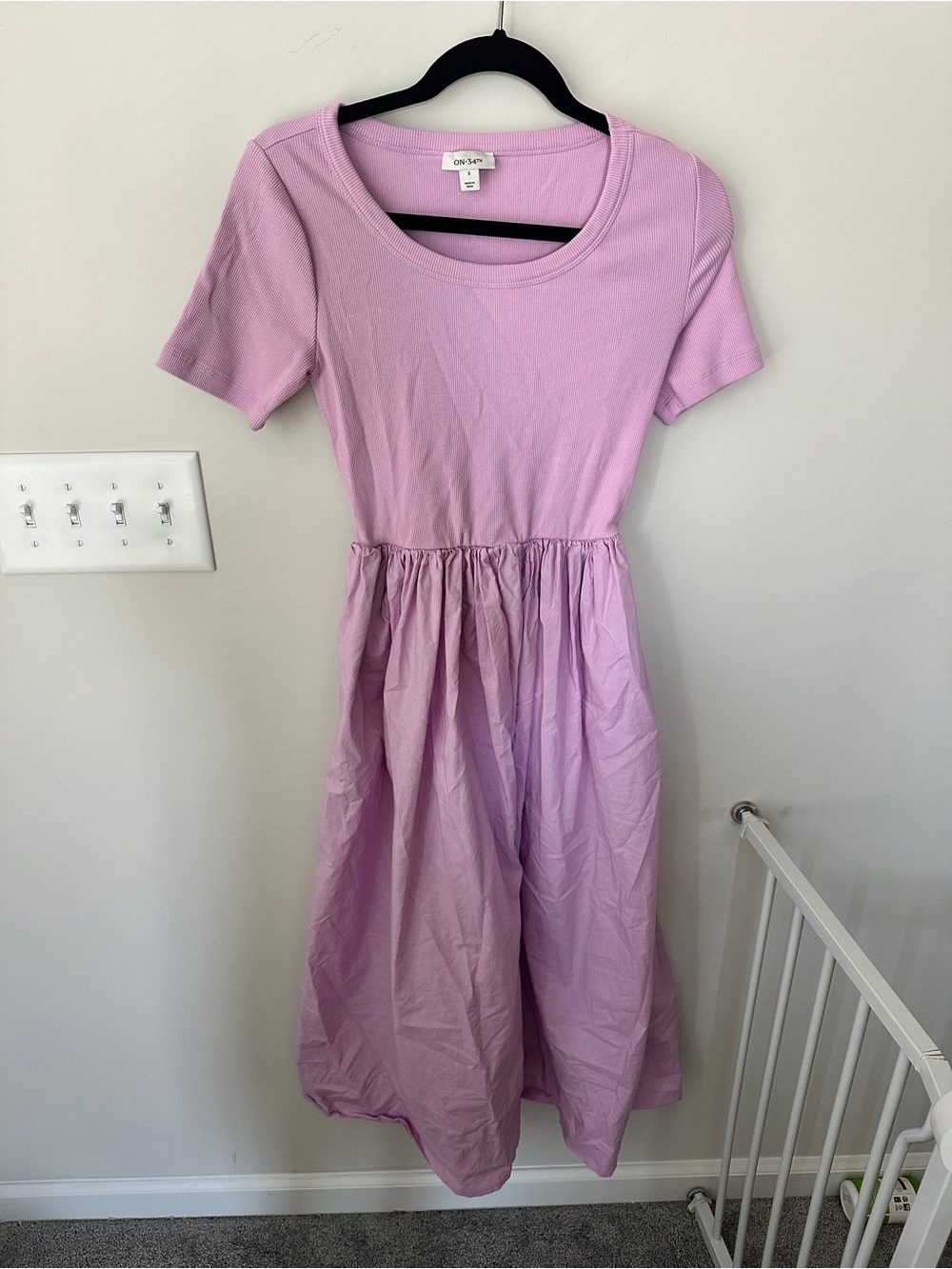 On34th purple dress
